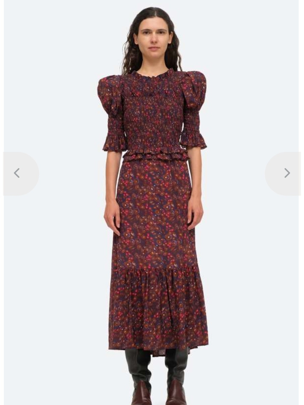 Sea New York llana Ikat Midi Dress